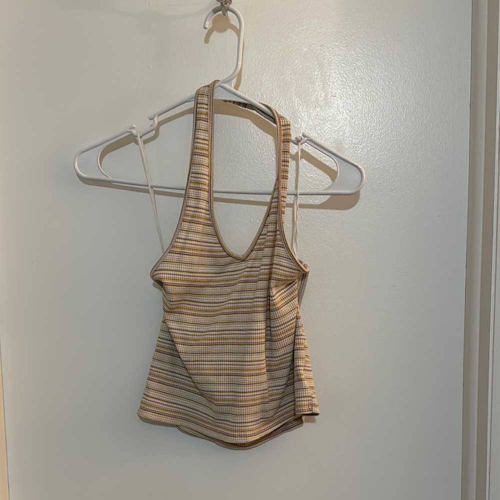 American Eagle Outfitters Multicolor Striped Tank Top